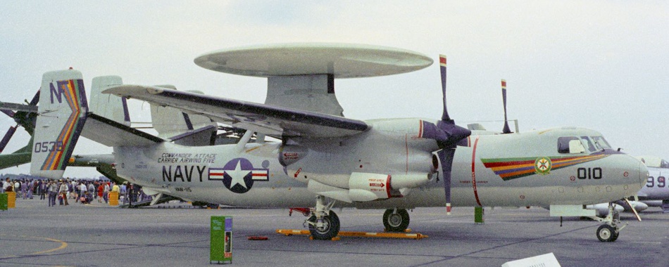 CAG VAW-115 of CTA-080 1/48 E-2 Hawkeye Decal